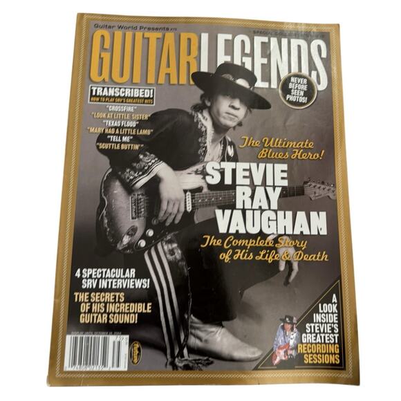 Guitar Magazines (5) Metallica Ozzy Stevie Ray Vaughn Red Hot Chili Peppers - Picture 4 of 12